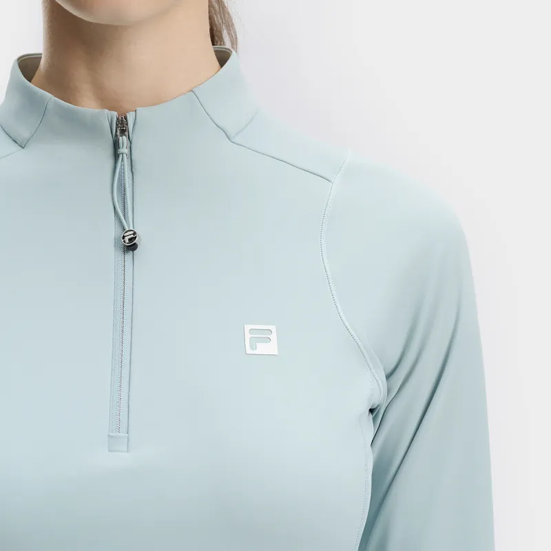 FILA T Shirts Women's Erosion Green-4