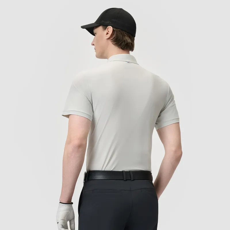 FILA Golf Series Polo Shirt Men's Storm Gray-7