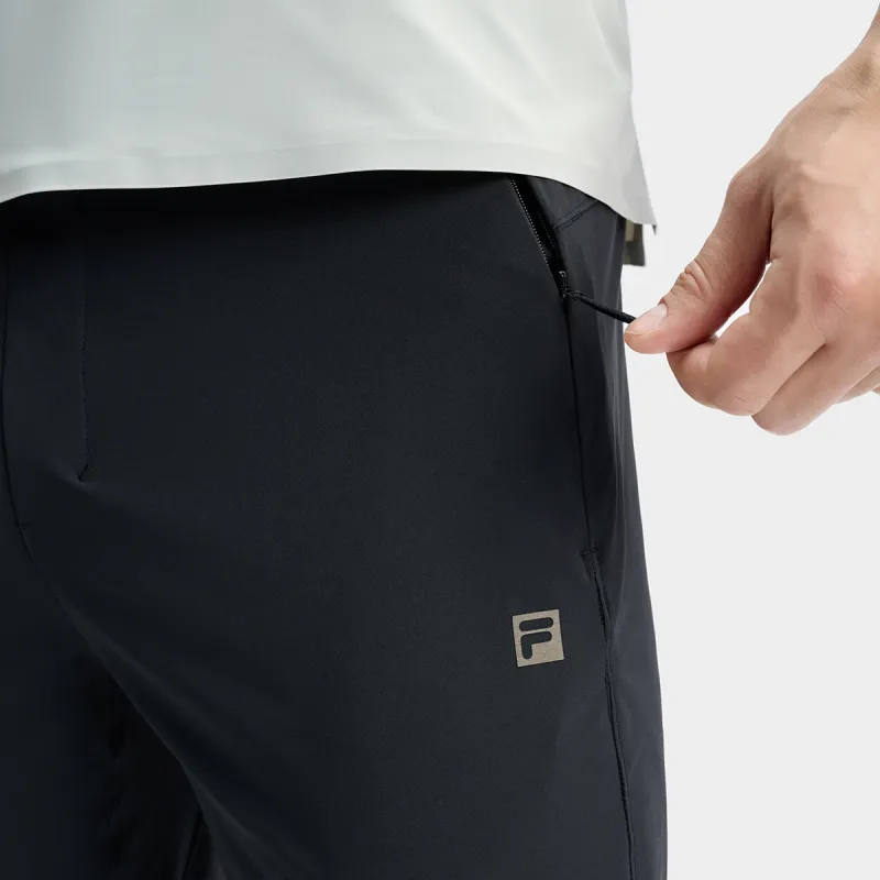 FILA A.P. Knitted Sweatpants Men's Pitch Black-3