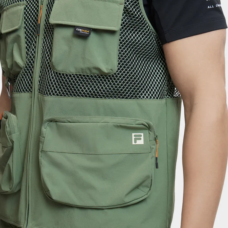 FILA Vests Men Alkaline Green-4