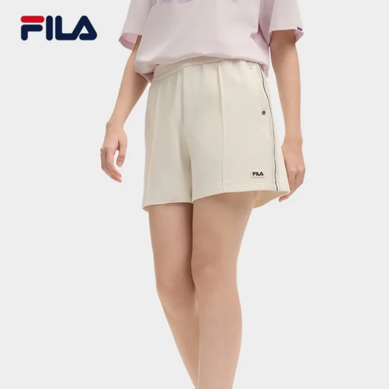 FILA LifestyleORIGINALE Casual Shorts Women's Steam White-2