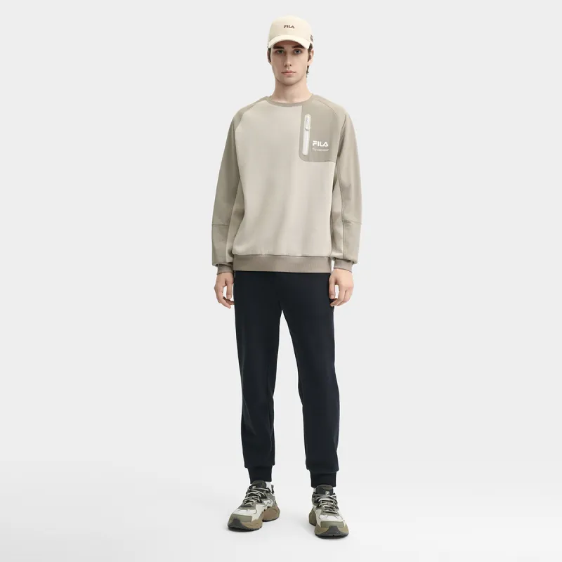 FILA Sweatshirt Men's Matured Yellow-5