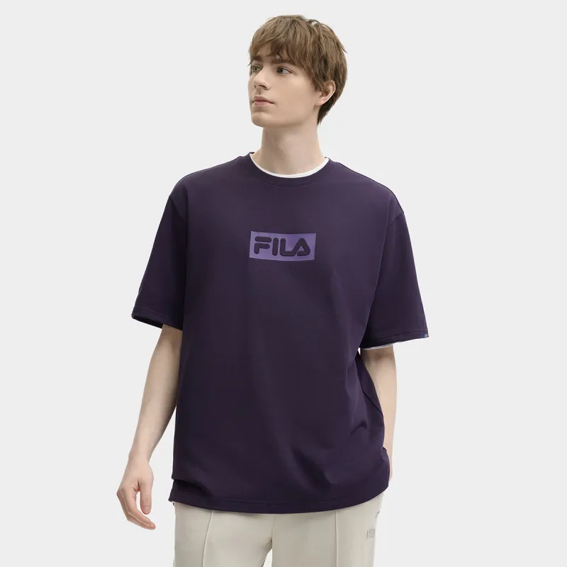 FILA ORIGINALE T Shirt Unisex Dark Purple DP-2