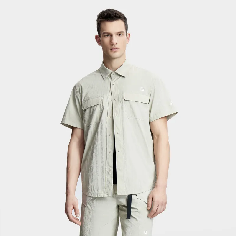 FILA Shirts Men Alkan Lime-4