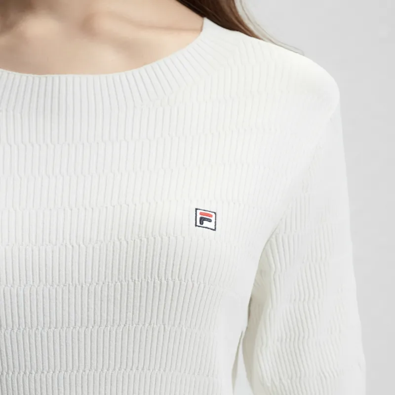 FILA Knitwear Women's Steam White-2