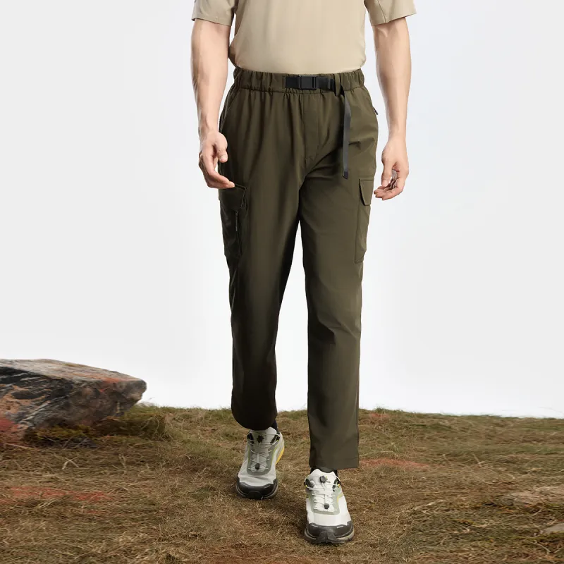 FILA x BBC EARTH Casual Pants Men Chestnut-6