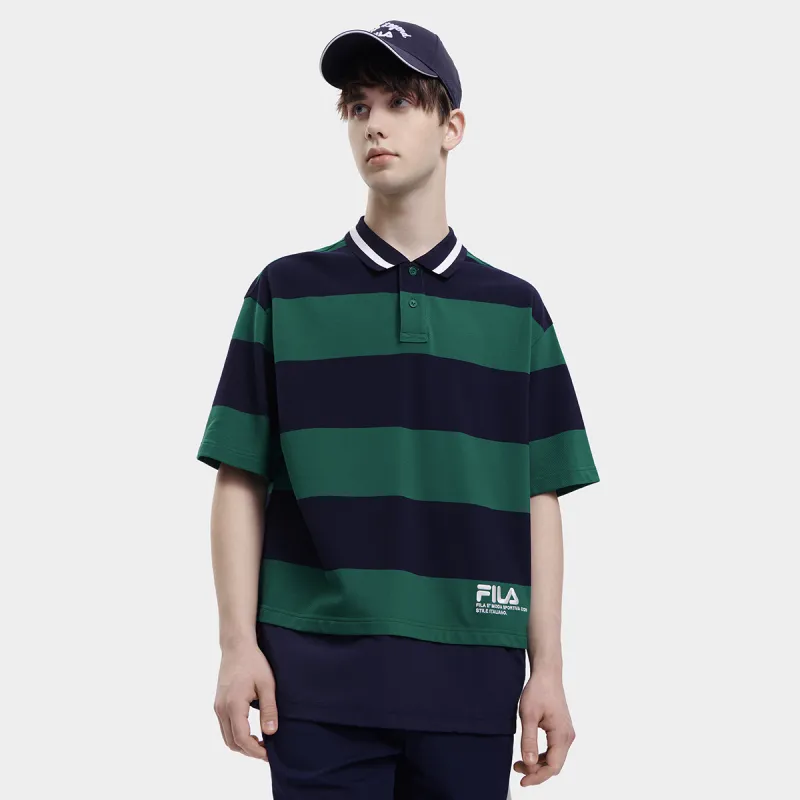 FILA Polo Shirt Men's Midsummer Green-3