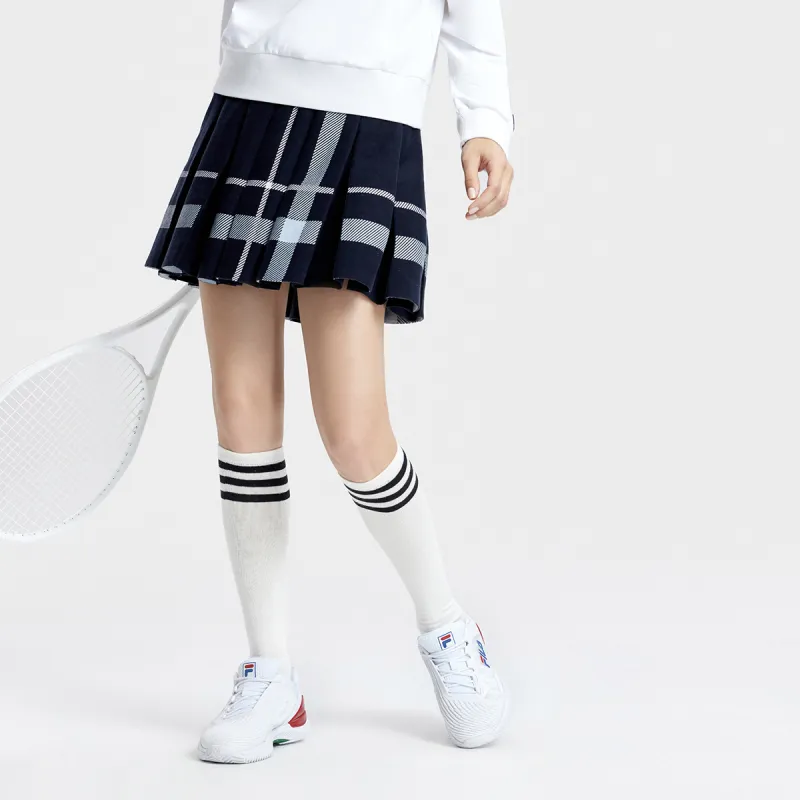 FILA Casual Short Skirts Women's Legend Blue-4