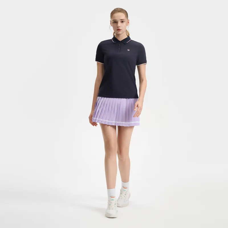 FILA Polo Shirt Women's RD Royal Blue-6