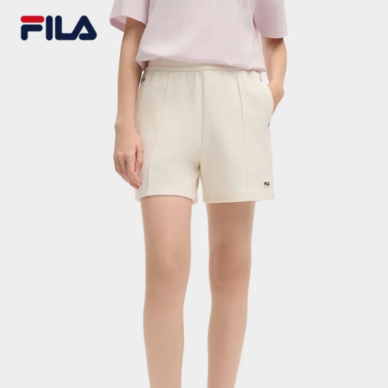FILA LifestyleORIGINALE Casual Shorts Women's Steam White-3