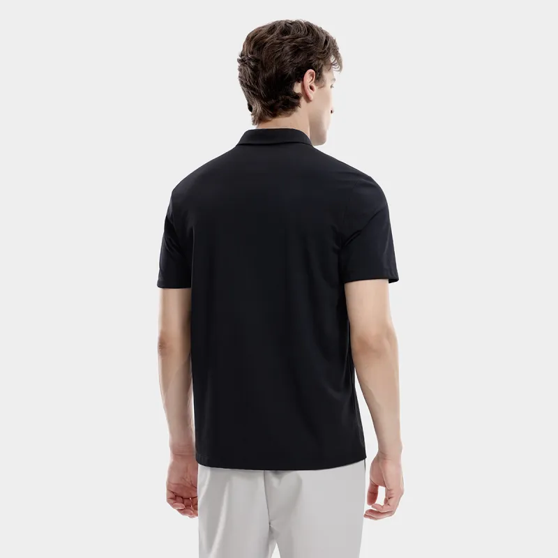 FILA Polo Shirt Men's Jet Black-4