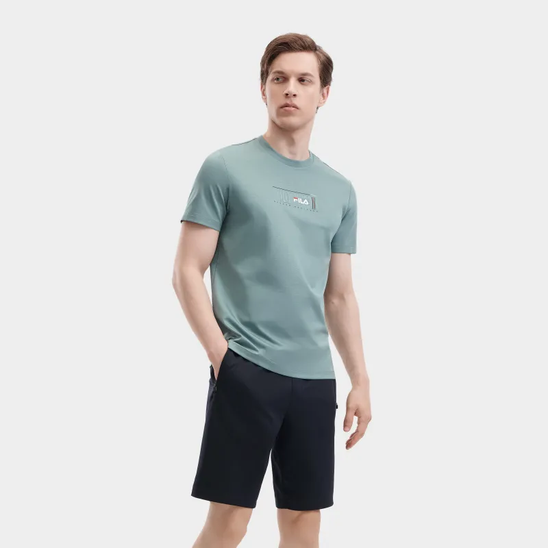 FILA Casual Shorts Men Legend Blue-2