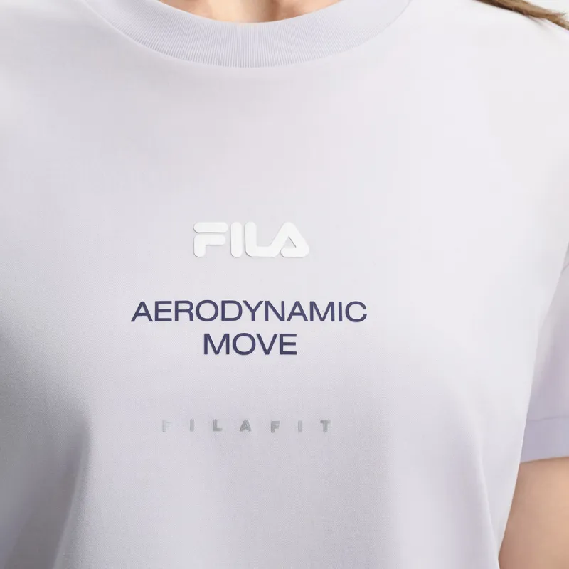 FILA T Shirts Women's Taro Gray-3