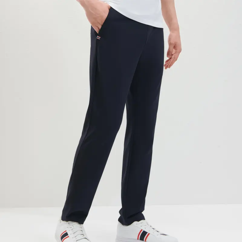 FILA Knitted Sweatpants Men Legend Blue-5