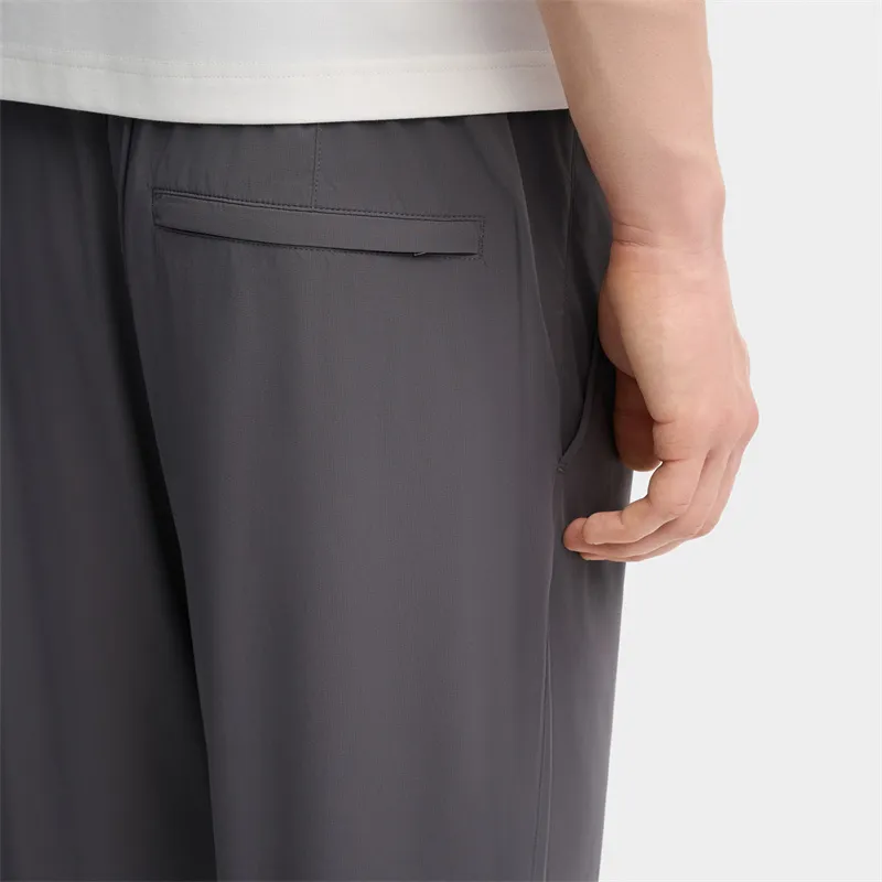 FILA Casual Pants Men's Bamboo Charcoal Gray-3