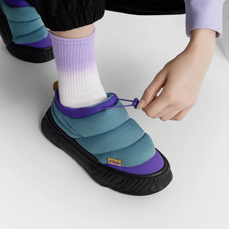 FILA Fosso Slip-Resistant Low-Top Skateboard Shoes Women's Blue Purple-5
