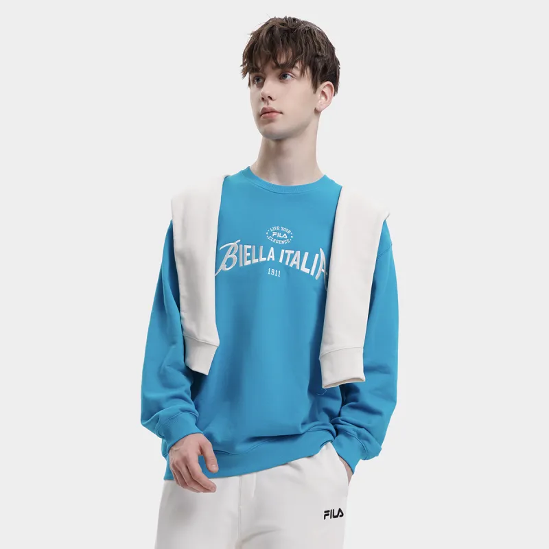 FILA Sweatshirt Unisex Turquoise Lake Green-2