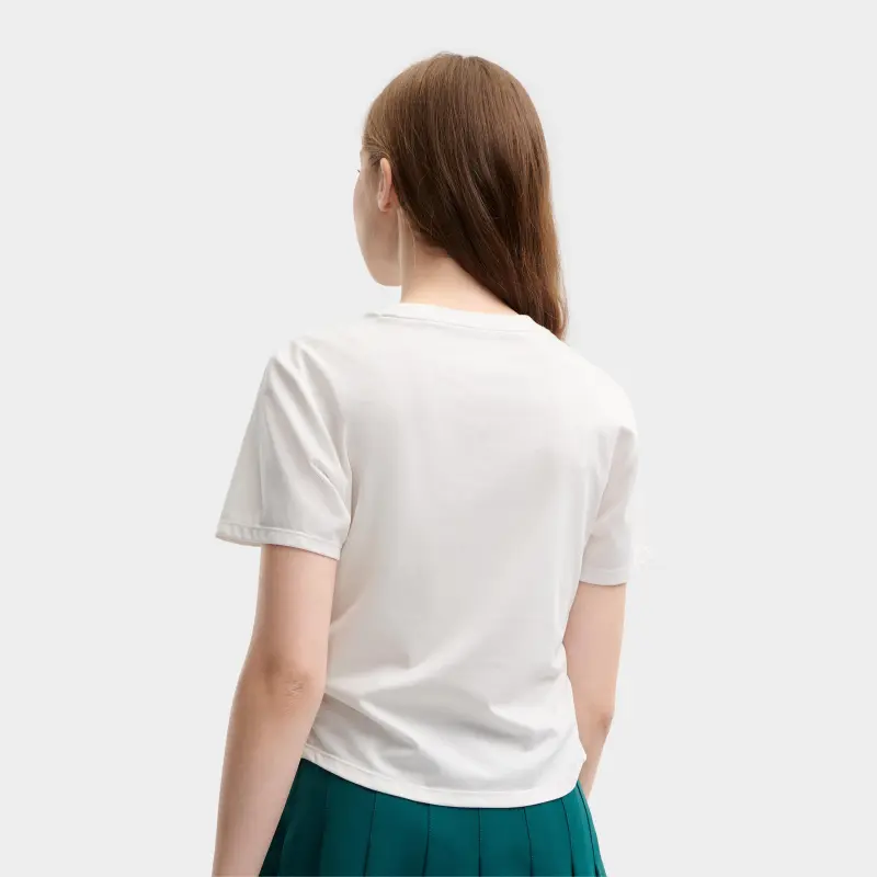 FILA T Shirt Women's Cloud White-2