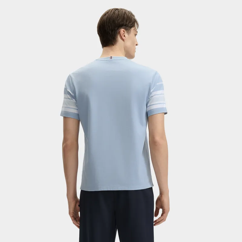 FILA T Shirts Men Bamboo Prosperity Blue-3
