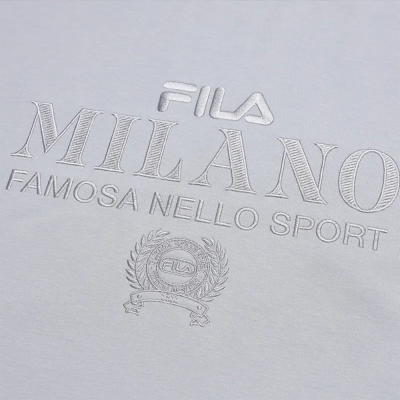 FILA MILANO Collection T Shirt Men's Dark Gray Purple-4