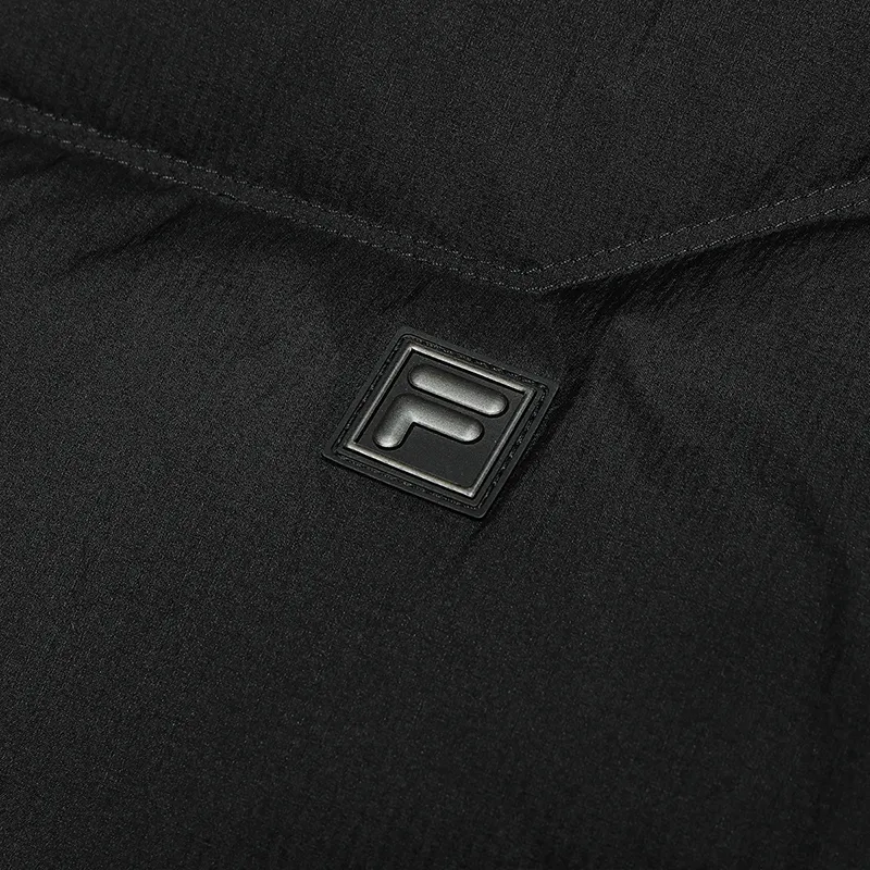 FILA Down Jacket Men's Jet Black-3
