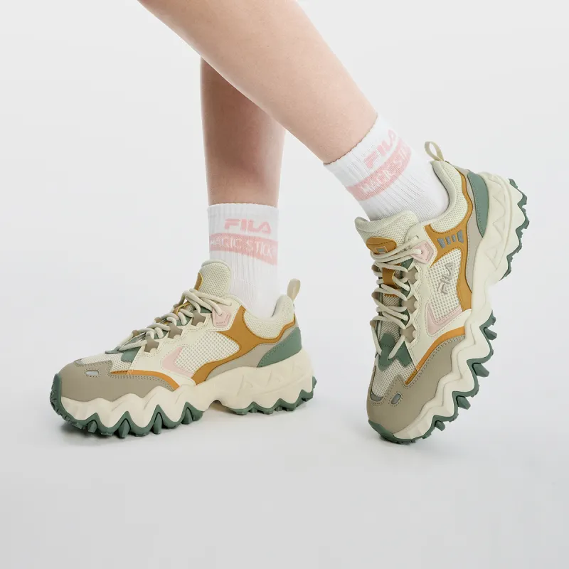 FILA Oakmont 3 Sport Shoes 'White Orange Green' Women's-5
