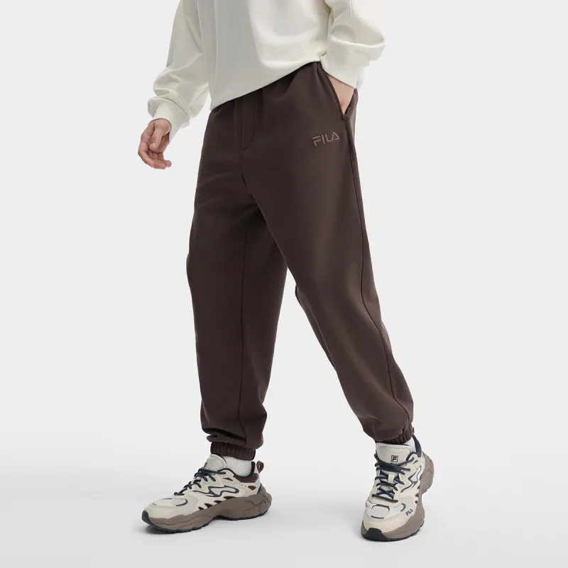 FILA Knitted Sweatpants Men's Earth Umber-2
