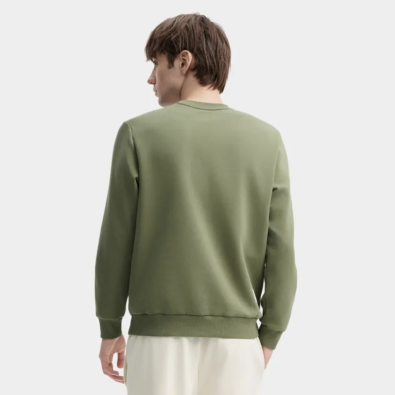 FILA Sweatshirts Men Military Green-3
