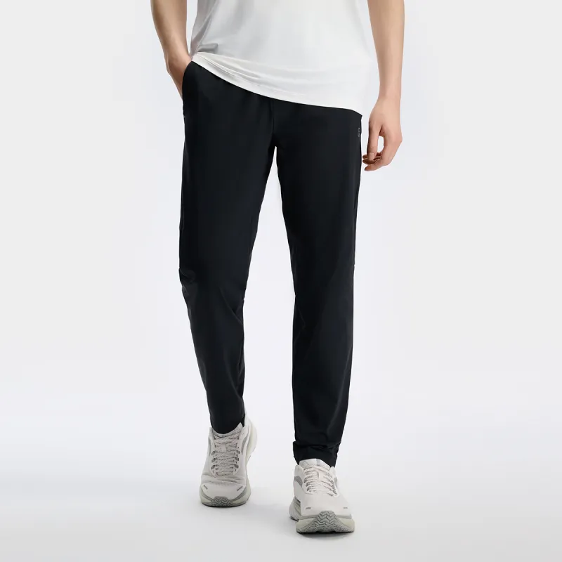 FILA Knitted Sweatpants Men Pitch Black-6