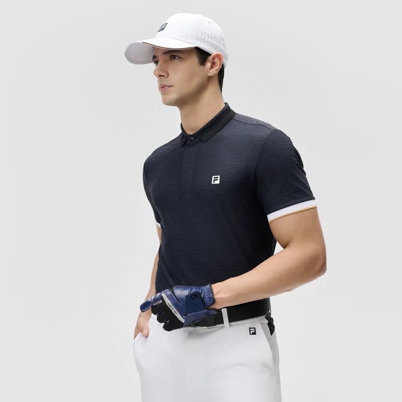 FILA Polo Shirts Men Legend Blue-5