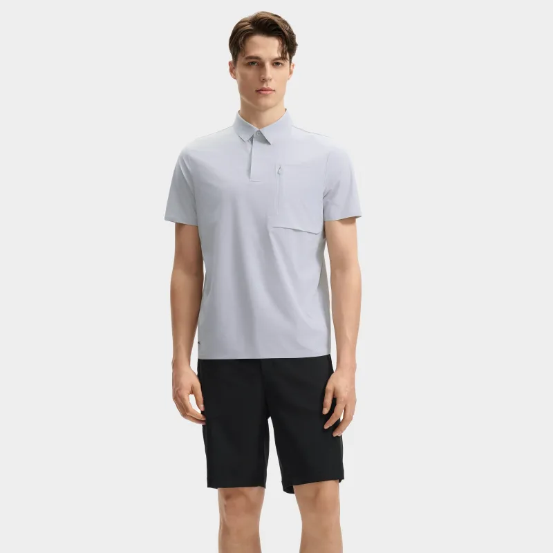 FILA Polo Shirts Men Restriction Gray-4