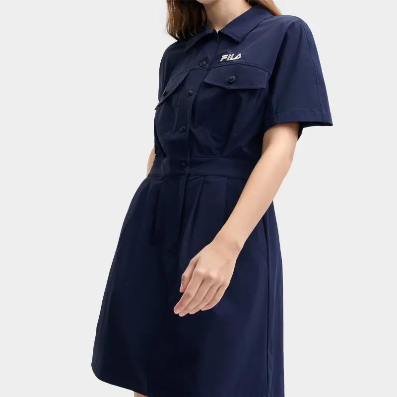 FILA Short-Sleeved Dresses Women's-4