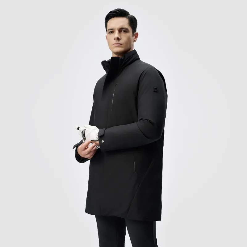 FILA Golf Series Down Jacket Men's Pitch Black-5