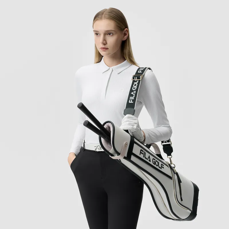 FILA Golf Series Polo Shirt Women's Jade White-3