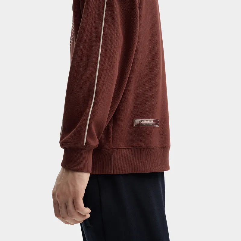 FILA Polo Shirts Men Terracotta Red Brown-2