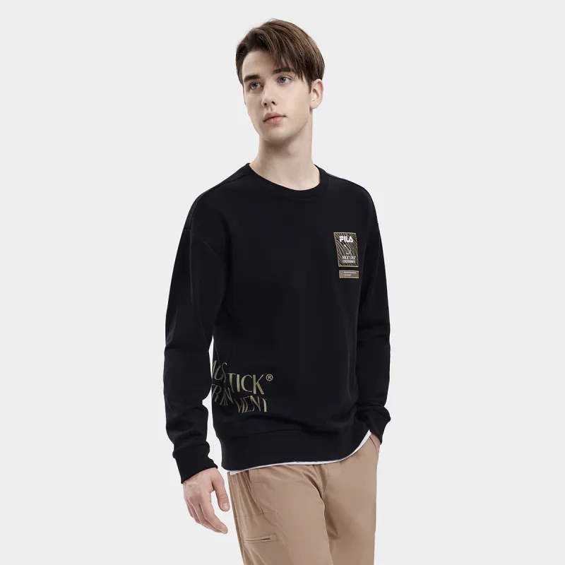 FILA Sweatshirt Men's Jet Black-3