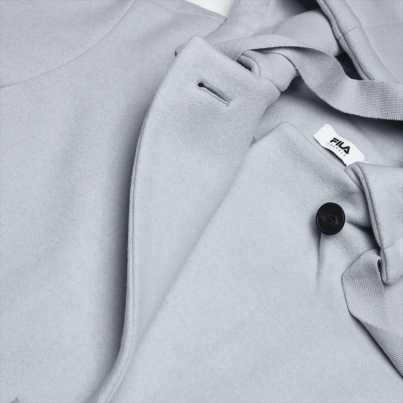 FILA Coats Women's Misty Blue With Gray Flowers-3