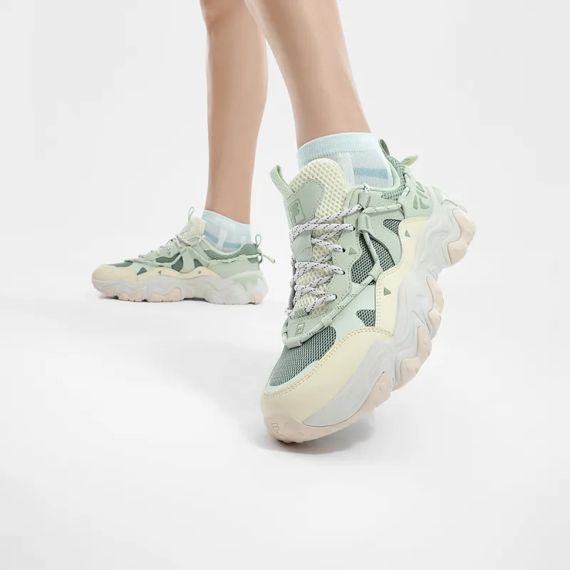 FILA FLUID 5 Low Top Casual Shoes Women's Green-4