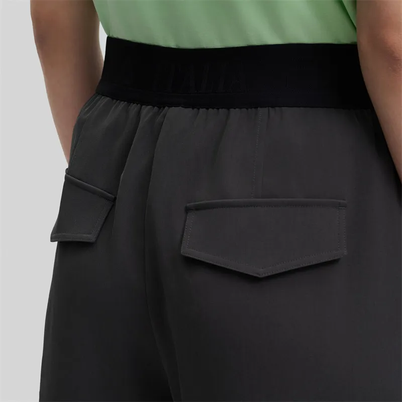 FILA Casual Pants Women's Dawn And Night Gray-5