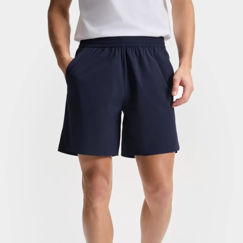 FILA Casual Shorts Men's NV Royal Blue-4