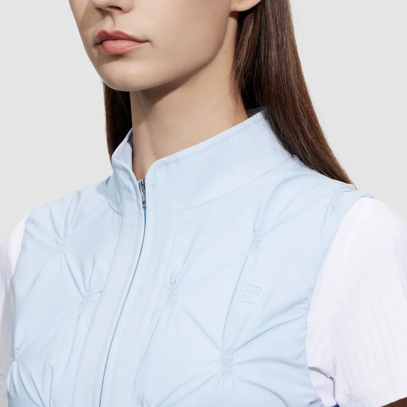 FILA Vest Women's Light Sky Blue-4