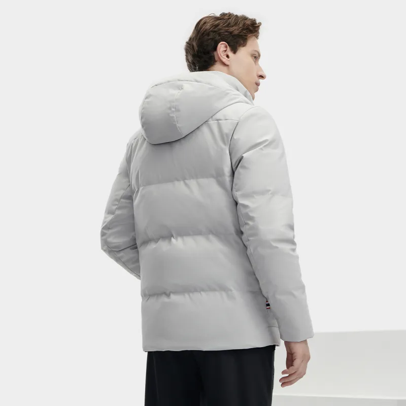 FILA Down Jacket Men's Ash Gray-5