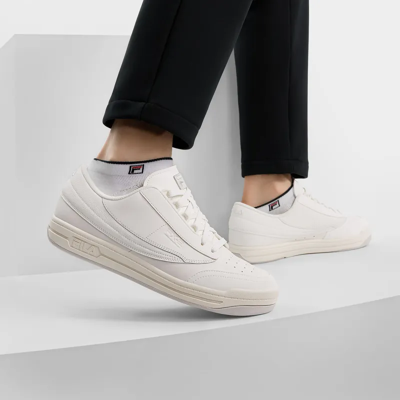 FILA FX 2 Abrasion Resistant Low Top Skateboard Shoes Men's Snow-5