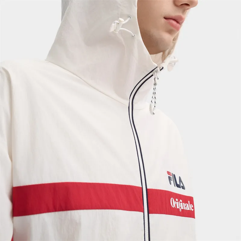 FILA Jackets Men Cloud White-5