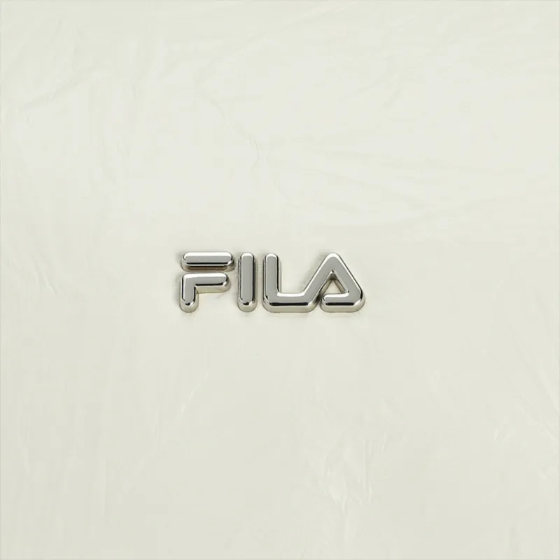 FILA Polyurethane With Synthetic Leather Shoulder Bag Women's Cloud White-4