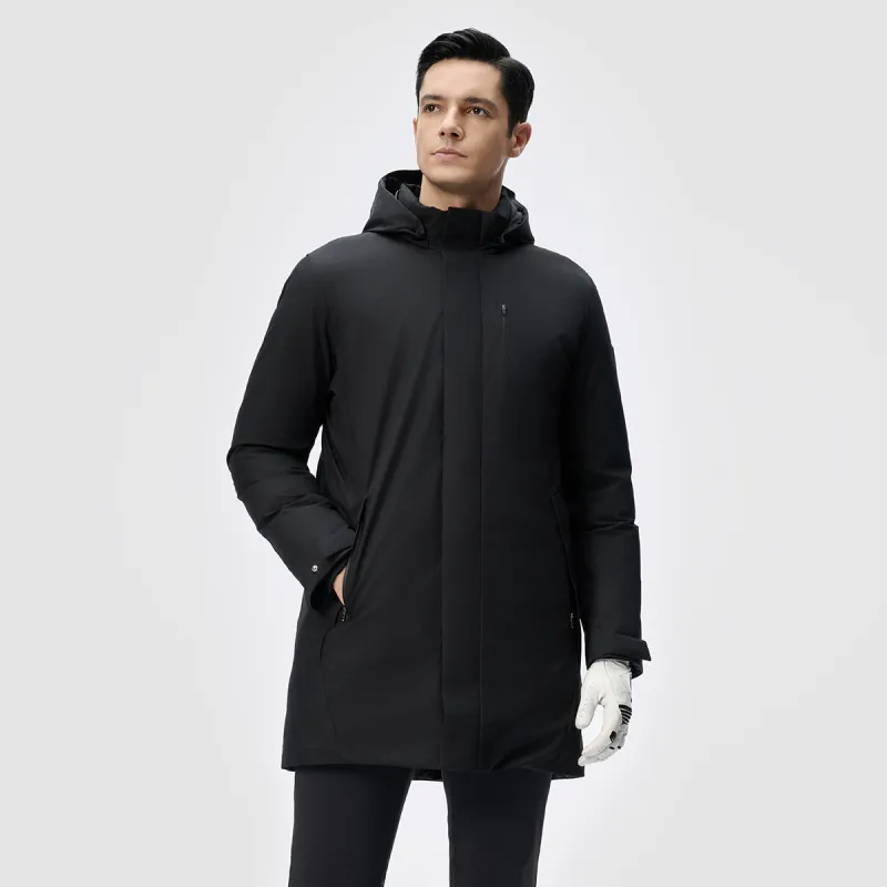 FILA Golf Series Down Jacket Men's Pitch Black-3