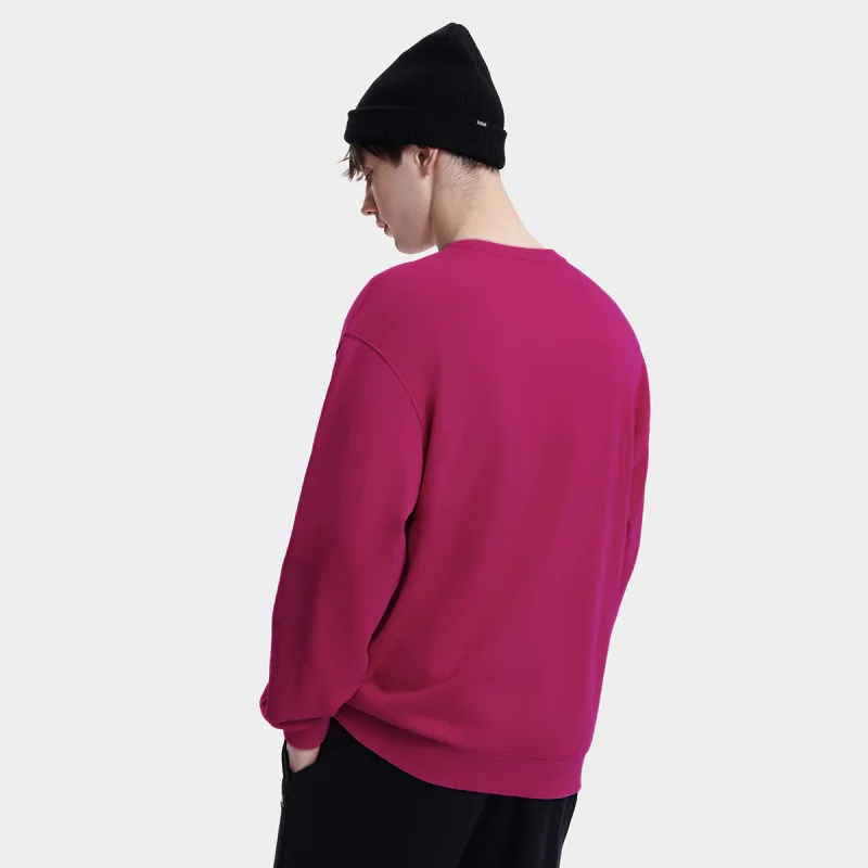 FILA Sweatshirt Unisex True Rose Red-4