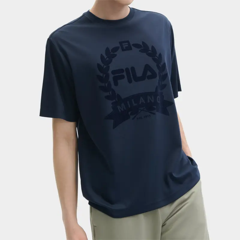 FILA T Shirts Men Navy-3