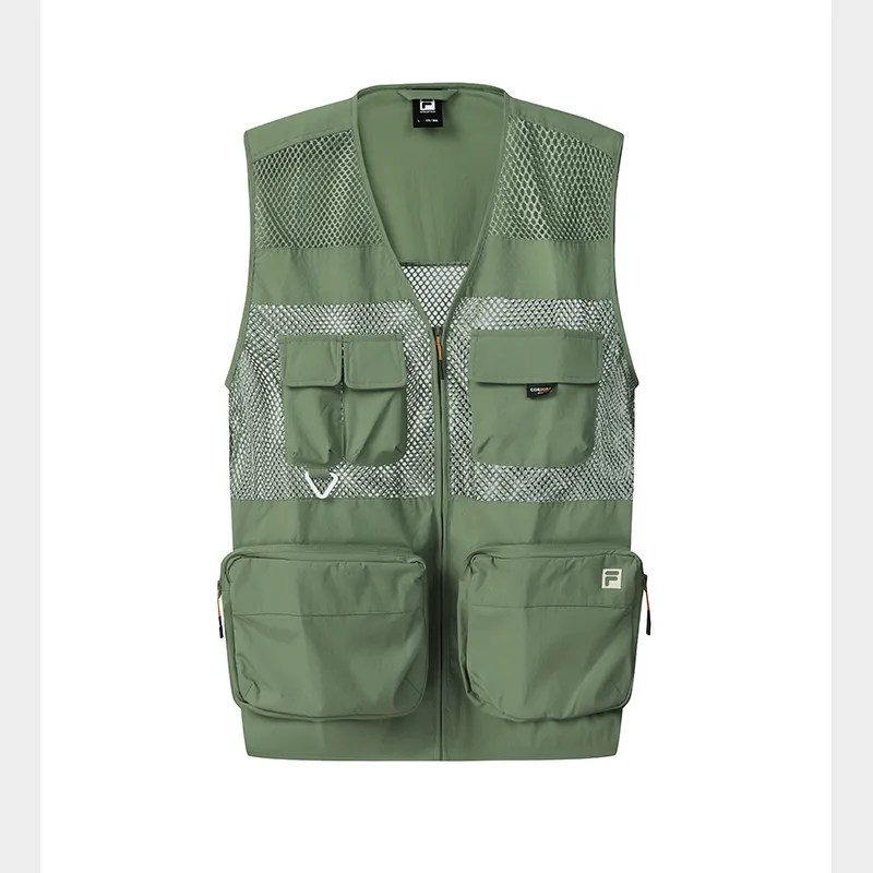 FILA Vests Men Alkaline Green-2