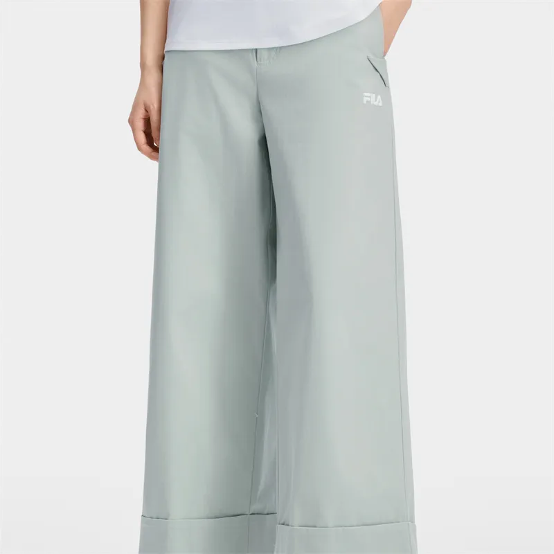FILA Casual Pants Women's Light Smile Green-5